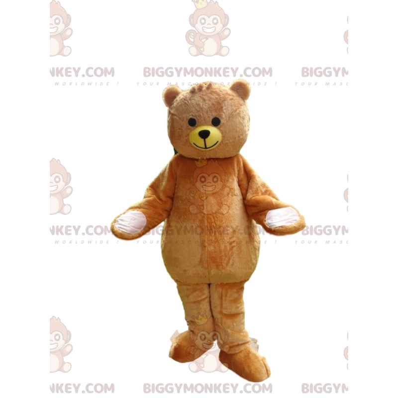 Big Brown Bear BIGGYMONKEY™ Mascot Costume, Brown Teddy Bear