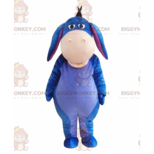 Traje de mascote BIGGYMONKEY™ de Eeyore, famoso burro e amigo