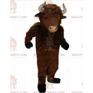 Disfraz de mascota Buffalo BIGGYMONKEY™, disfraz de toro