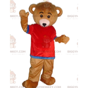 BIGGYMONKEY™ costume da mascotte di orso vestito, costume da