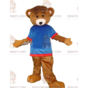 Costume de mascotte BIGGYMONKEY™ d'ours habillé, costume de