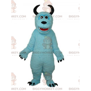 BIGGYMONKEY™ maskotdräkt av Sulli, berömt monster i Monsters