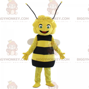 Maya the Famous Cartoon Bee BIGGYMONKEY™ Mascot Costume -