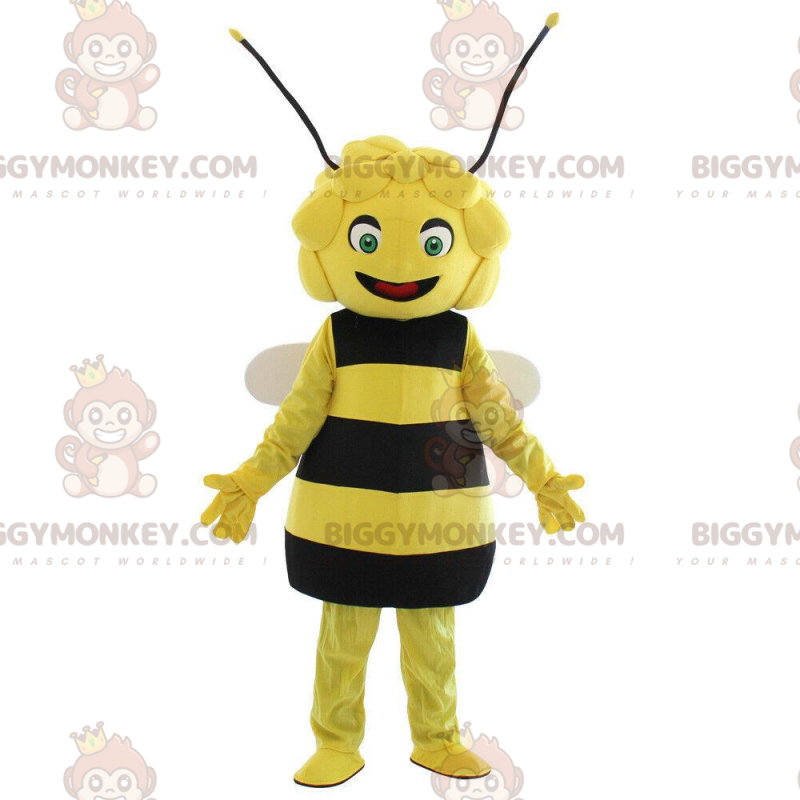 Kostým maskota Maya the Famous Cartoon Bee BIGGYMONKEY™ –