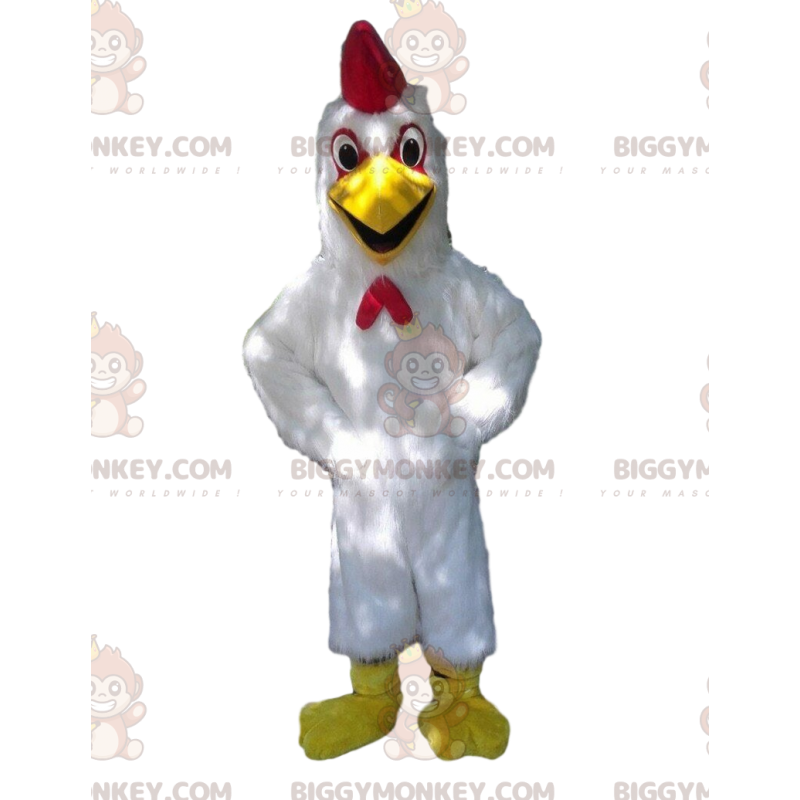 Costume da mascotte Gallo BIGGYMONKEY™, costume da pollo