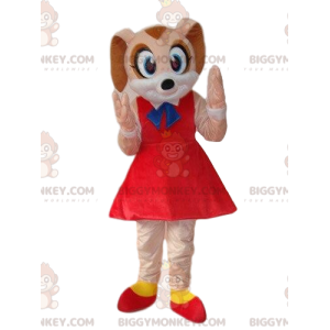 Bruine muis BIGGYMONKEY™ mascotte kostuum, vrouwelijke kleine