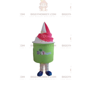 Costume da mascotte gelato gigante BIGGYMONKEY™, costume da