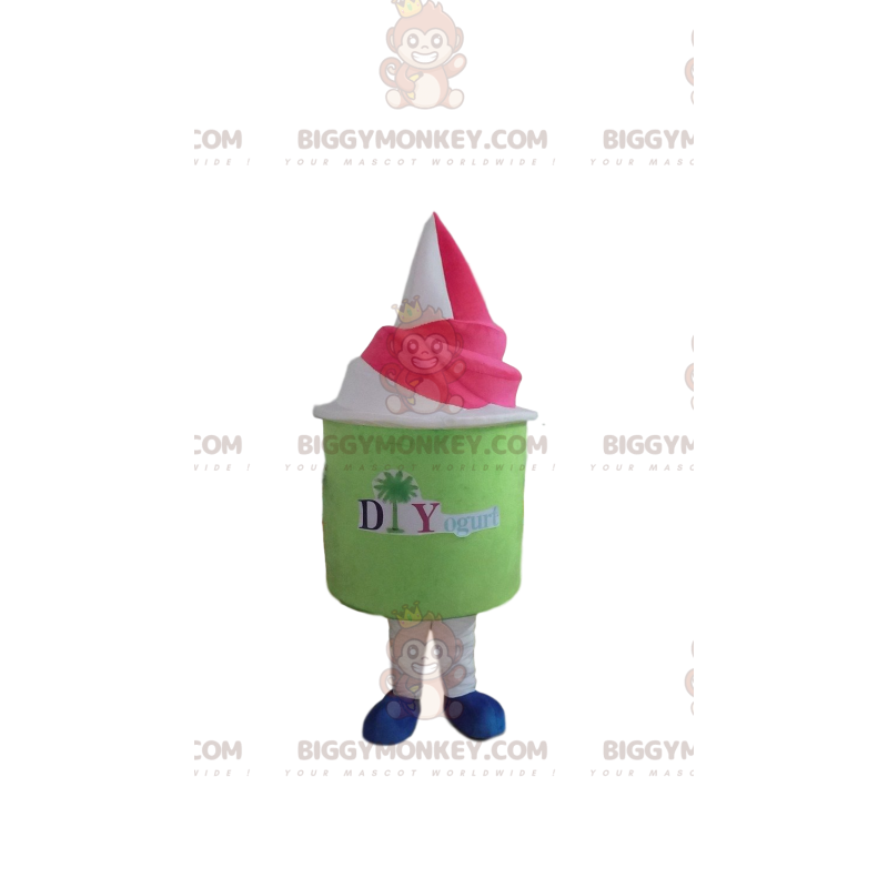 Costume da mascotte gelato gigante BIGGYMONKEY™, costume da