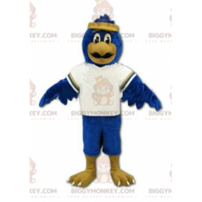 Costume da mascotte aquila sportiva BIGGYMONKEY™, costume da