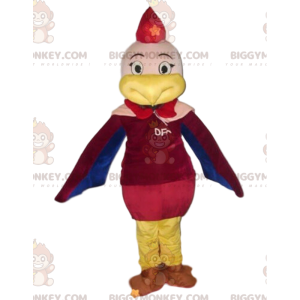 Costume da mascotte Gallina BIGGYMONKEY™, costume da gallo