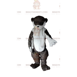 Costume de mascotte BIGGYMONKEY™ de loutre, costume de lion de