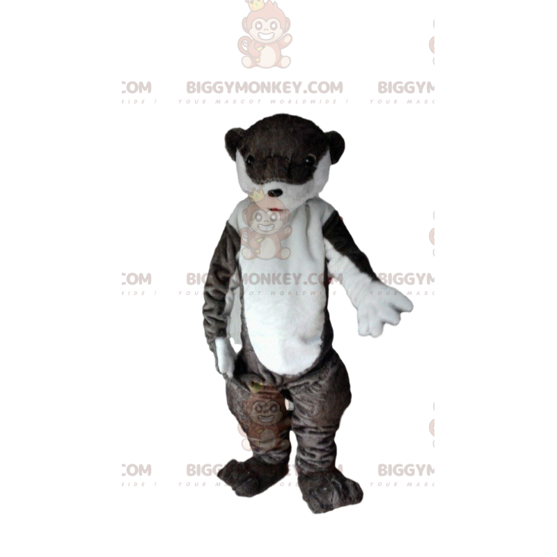 Costume da mascotte Lontra BIGGYMONKEY™, costume da leone