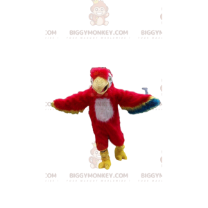 Traje de mascote Parrot BIGGYMONKEY™, fantasia de papagaio