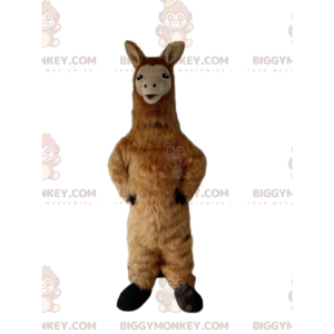 Costume da mascotte lama BIGGYMONKEY™, costume da alpaca