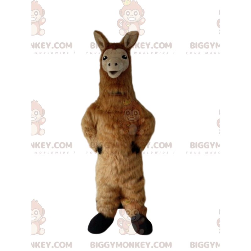 Costume da mascotte lama BIGGYMONKEY™, costume da alpaca