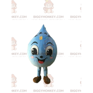 BIGGYMONKEY™ kæmpe vanddråbe-maskotkostume, vanddråbekostume -