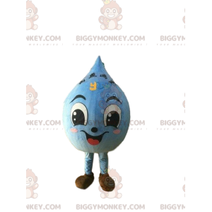 Costume de mascotte BIGGYMONKEY™ de goutte d'eau géante