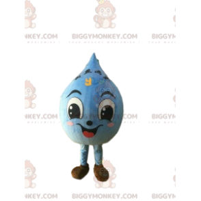 BIGGYMONKEY™ kæmpe vanddråbe-maskotkostume, vanddråbekostume -