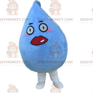 BIGGYMONKEY™ costume mascotte goccia d'acqua gigante, costume