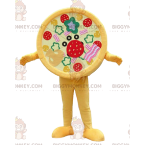 Fantasia de mascote Pizza BIGGYMONKEY™, fantasia de pizza