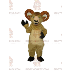 Goat BIGGYMONKEY™ mascot costume, ram costume, sheep costume –