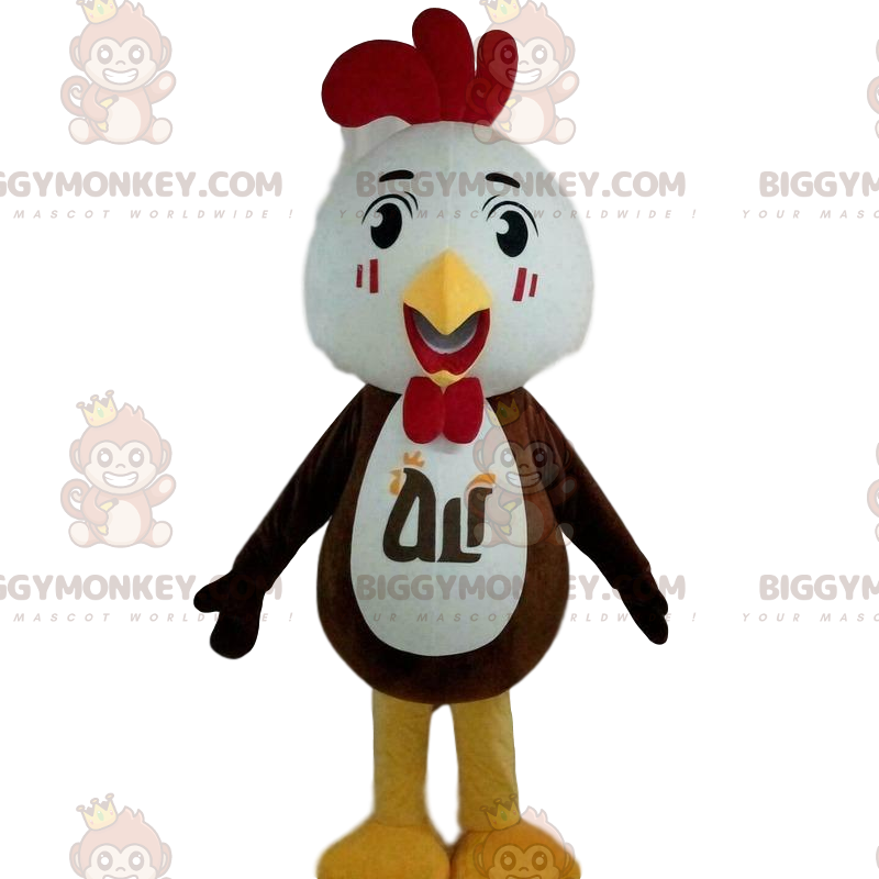 Costume da mascotte gallo francese BIGGYMONKEY™, costume da