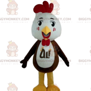 Costume da mascotte gallo francese BIGGYMONKEY™, costume da