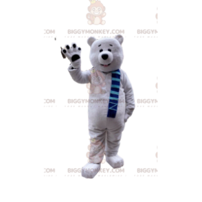 Kostým maskota ledního medvěda BIGGYMONKEY™, kostým ledního
