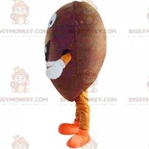 Costume da mascotte BIGGYMONKEY™, chicco di caffè gigante