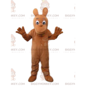 Kostým maskota hnědé postavy BIGGYMONKEY™, kostým hnědého tvora