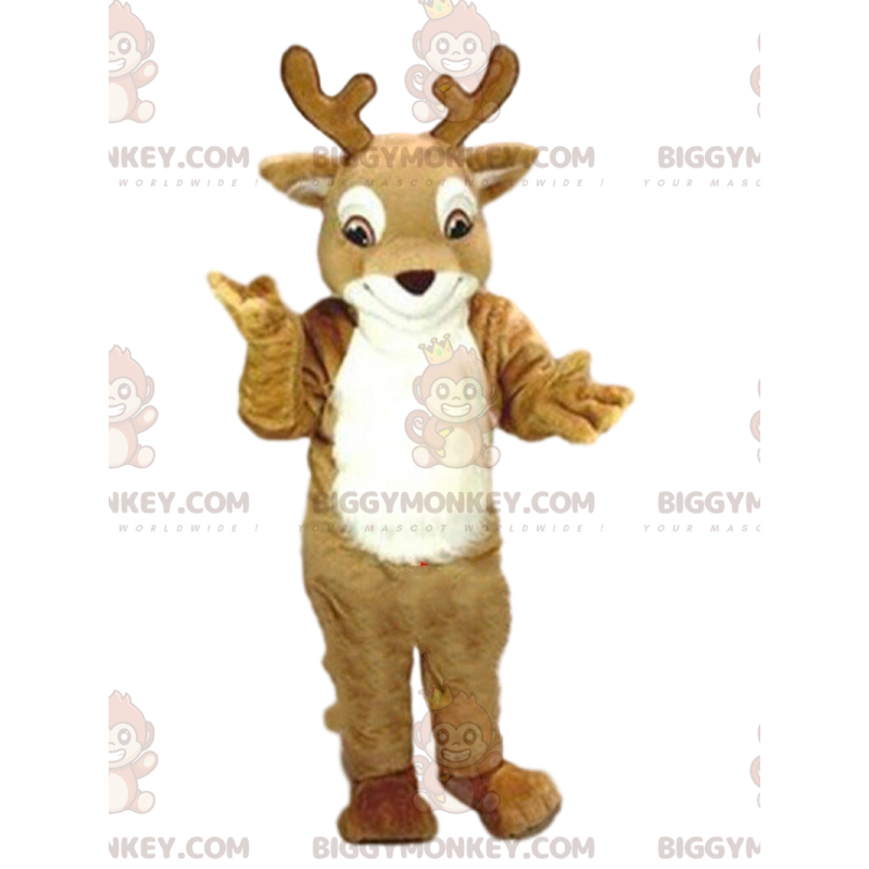 Costume de mascotte BIGGYMONKEY™ de renne, costume de petit