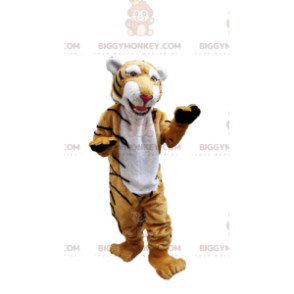 Costume de mascotte BIGGYMONKEY™ de tigre très réaliste