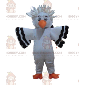 Costume da mascotte Pelican BIGGYMONKEY™, costume da gabbiano