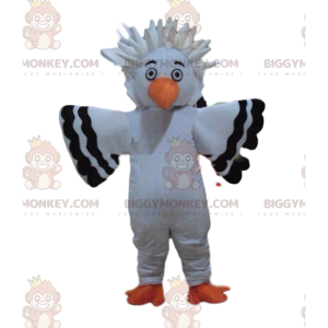 Pelican BIGGYMONKEY™ mascottekostuum, zeemeeuwkostuum, meeuw -