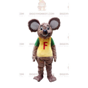 Costume de mascotte BIGGYMONKEY™ de koala gris, costume