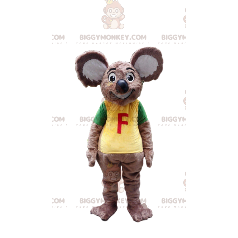 BIGGYMONKEY™ mascot costume of gray koala, Australia costume