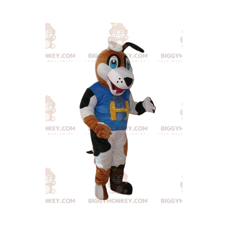 Costume de mascotte BIGGYMONKEY™ de chien sportif, costume