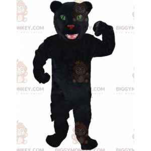 Costume mascotte pantera nera BIGGYMONKEY™, costume felino