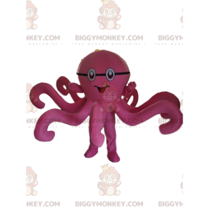 Fato de mascote de polvo rosa BIGGYMONKEY™, disfarce de polvo