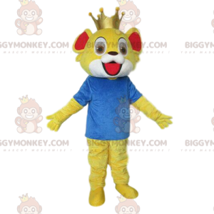 BIGGYMONKEY™ costume mascotte di leoncino, costume da cucciolo