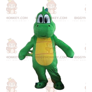 BIGGYMONKEY™ maskotdräkt av Yoshi, den berömda dinosaurien från