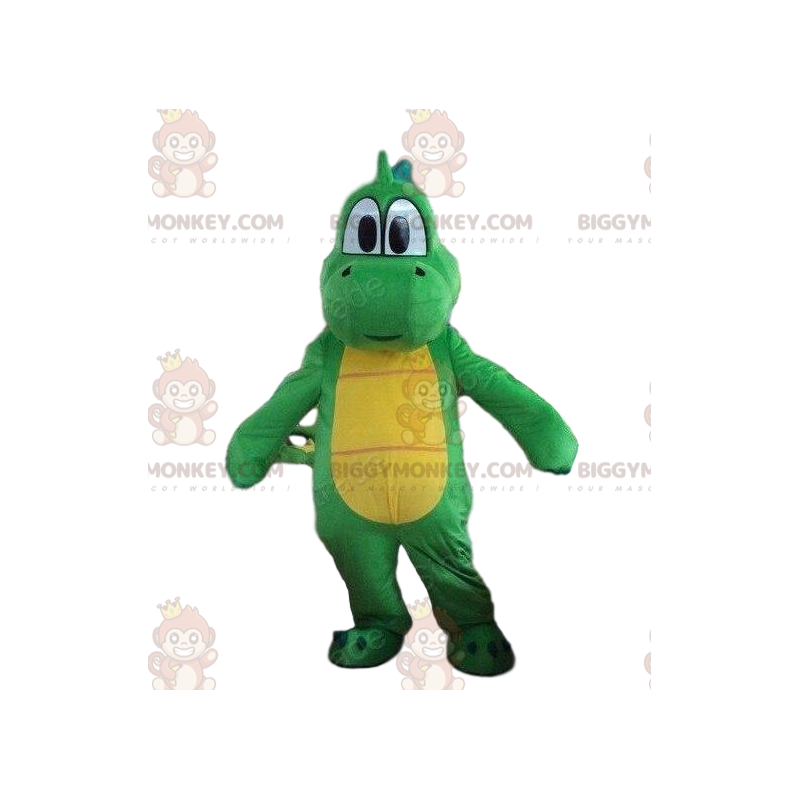 BIGGYMONKEY™ costume mascotte di Yoshi, il famoso dinosauro del