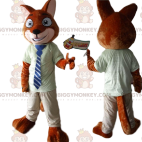 BIGGYMONKEY™ mascot costume of Nick Wilde, famous fox in