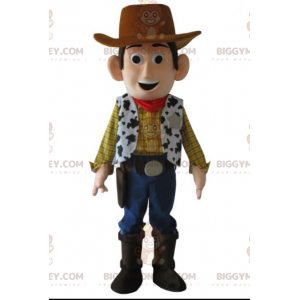 BIGGYMONKEY™ costume mascotte di Woody, il famoso sceriffo e