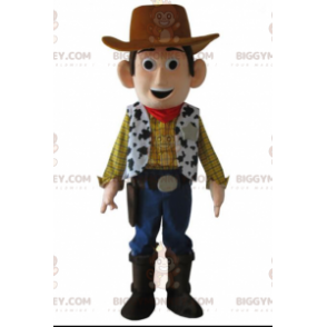 BIGGYMONKEY™ maskotkostume af Woody, den berømte sherif og