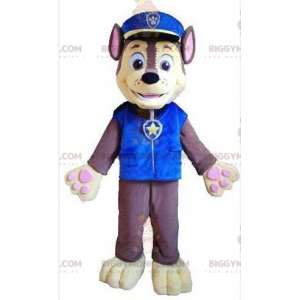 Traje de mascote BIGGYMONKEY™ de cachorro com roupa de