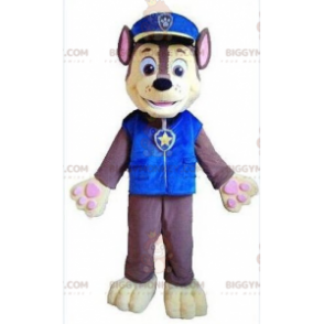 Costume de mascotte BIGGYMONKEY™ de chien en tenue de policier