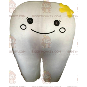 Fantasia de mascote BIGGYMONKEY™ de dente gigante, fantasia de