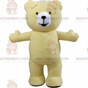 Kostým velkého žlutého medvídka s maskotem BIGGYMONKEY™
