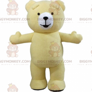 Traje de mascote de pelúcia amarelo grande BIGGYMONKEY™